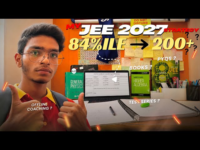 I Failed JEE 2026… My Exact JEE 2027 Drop Year Strategy 📚