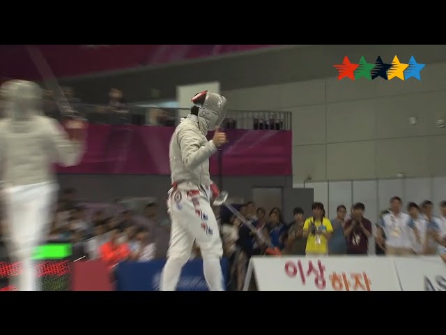 FENCING Men's Individual Sabre Final - 28th Summer Universiade 2015 Gwangju (KOR)