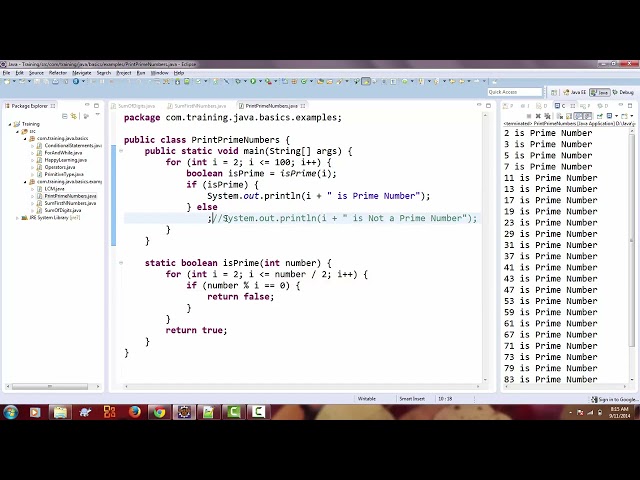 Java Part 3: Sub Part 5