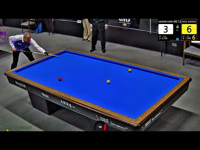 ANKARA 2023 | Dick Jaspers vs Martin Horn         #3cushion #billiards #threecushions 