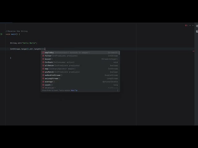DSA-2 Reverse a String