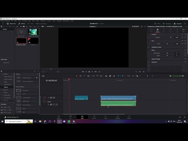 Want this *INSANE* AGA Ident in Davinci resolve? ❗FULL TUTORIAL + PF❗
