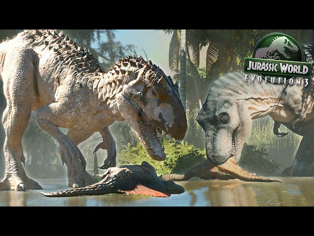 THE SWAMP BATTLE ROYALE!!! | Battle Royale | Jurassic World Evolution 3