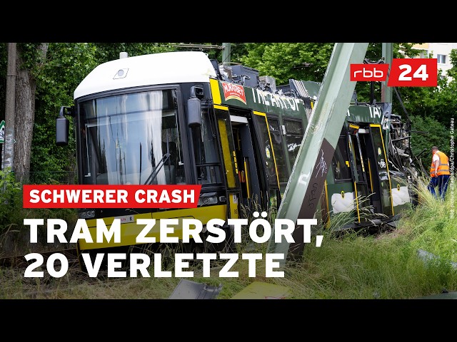 Schwerer Tram-Unfall Berlin: War der Fahrer zu schnell?