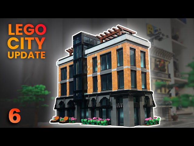 NEW Custom Modular Building | LEGO City Update #6