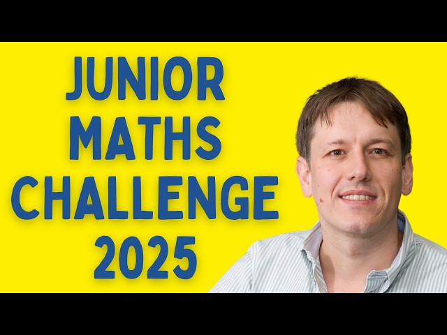 Junior Maths Challenge 2025 (UKMT) | Every Question Solved