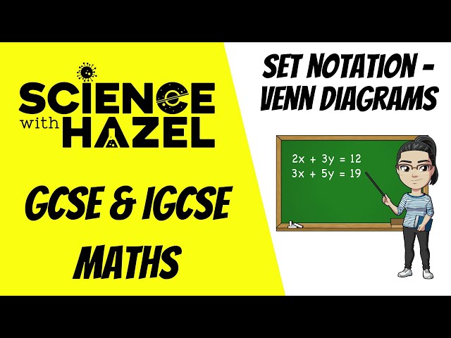 Set Notation For Venn Diagrams | GCSE & IGCSE Maths | AQA, Edexcel, CIE, OCR