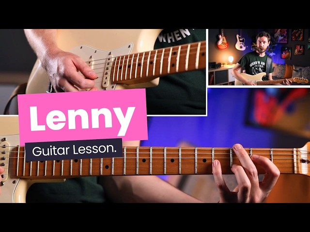 How To Play Lenny - Stevie Ray Vaughan Guitar Lesson