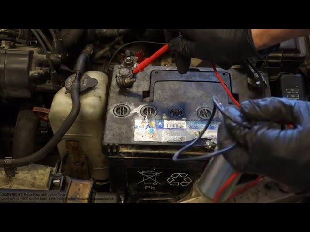 How to test car fuel pump motor