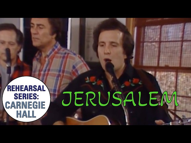 Don McLean - Jerusalem (Rehearsals for Carnegie Hall)