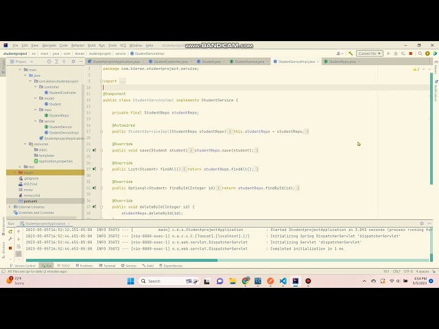 Simple Full Stack CRUD App - Java Spring Boot, React, MySQL