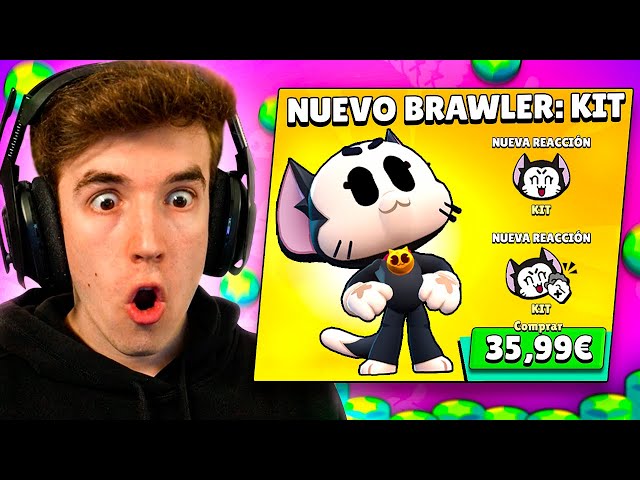 COMPRO Y MAXEO a *KIT* NUEVO BRAWLER LEGENDARIO de BRAWL STARS