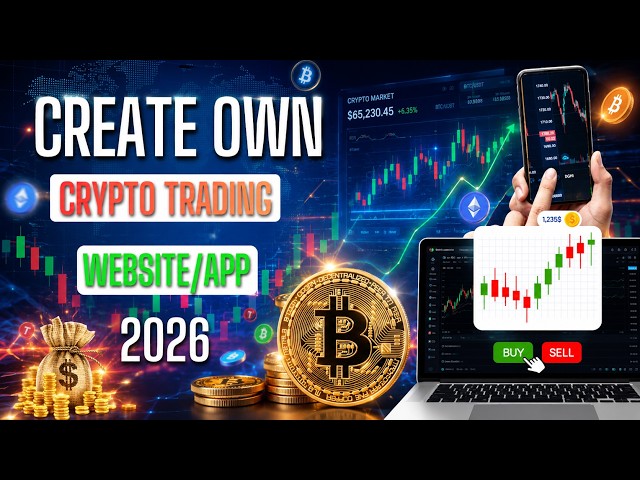 Create Crypto Trading Website | Make Cryptocurrency Trading Website | Build Crypto Trading Software