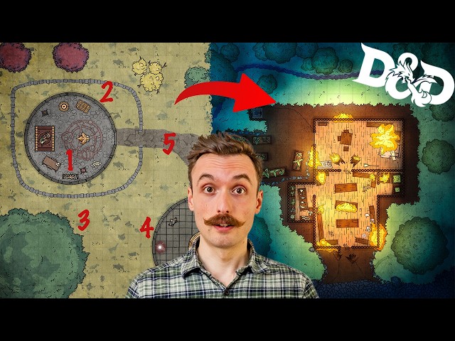 5 EXPERT mapmaking tips that LEVELLED UP my D&D maps