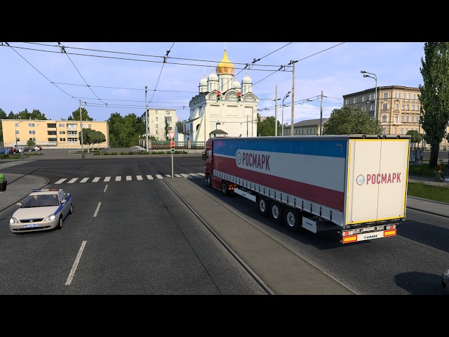 ETS2 1.60  RUSMAP 2.60.1  MOSKOVA - AKTOBE