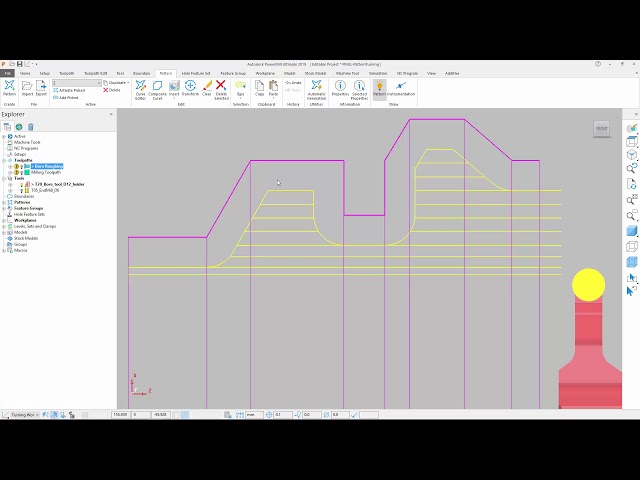 Powermill 2019 | Tutorial: Pattern Turning