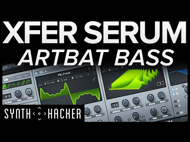 Serum Tutorial - Progressive TECHNO ROLLER BASS Like ARTBAT