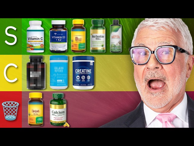 Doctor Ranks Every Supplement: Best to Worst