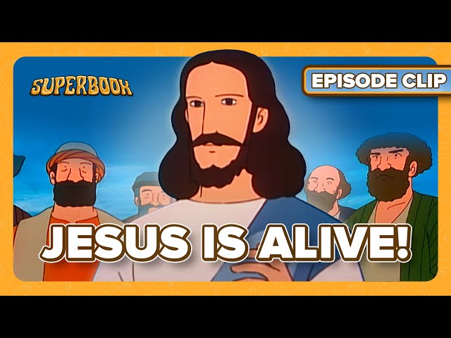 Jesus Rose From the Dead | Superbook Classic - The Best News Yet English Clip
