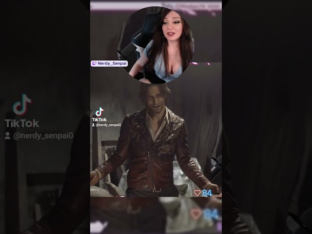 🫠 Leon Kennedy has me in a CHOKEHOLD with that chain ⛓️ #re4 #residentevil #leon