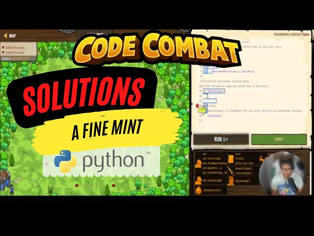 CodeCombat Python | A Fine Mint