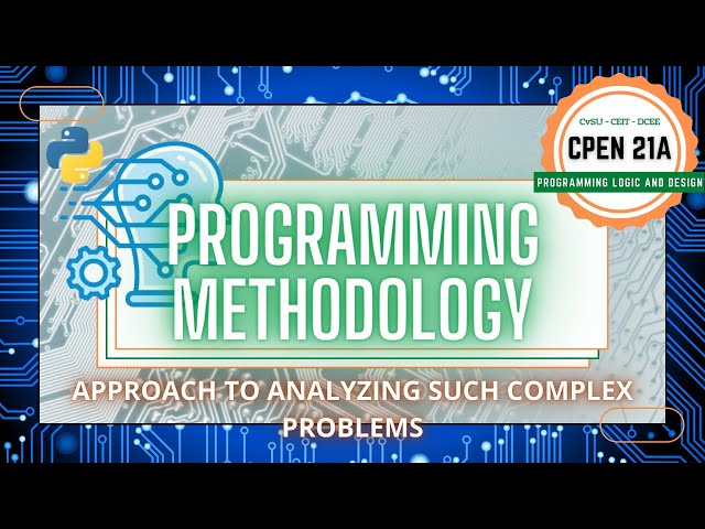 Programming Methodologies