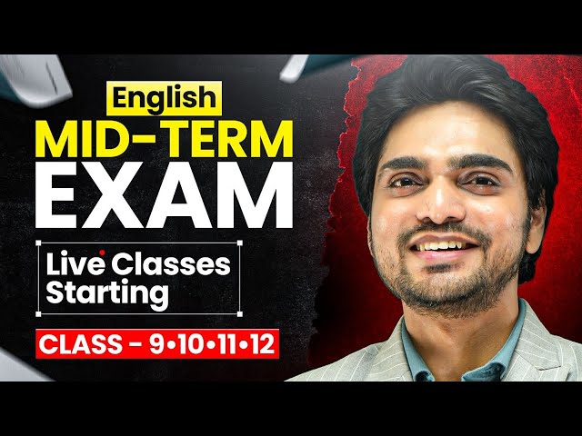 MID TERM ENGLISH EXAM STRATEGY REVEALED | NOW GET 80/80 MARKS | CLASS 9TH/10TH/11TH/12TH