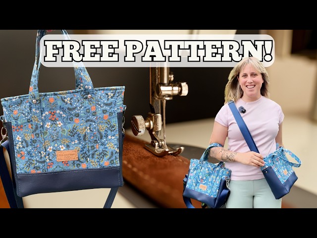 BREAKING the Sewing Rules | Experimenting with a FREE Bag Pattern