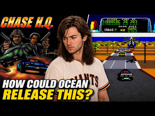 Chase H.Q. Why the C64 Port was a DISASTER and the Amstrad was SO different.