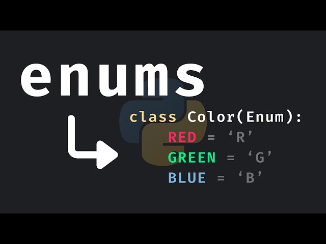 Enums Explained In Under 12 Minutes In Python