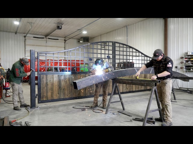 The Problem With Building a Ranch Gate This Big