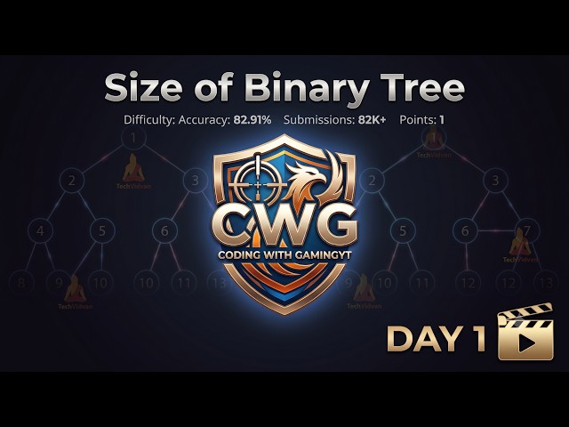 Binary Tree Size Problem Solved | GeeksforGeeks Practice | Java