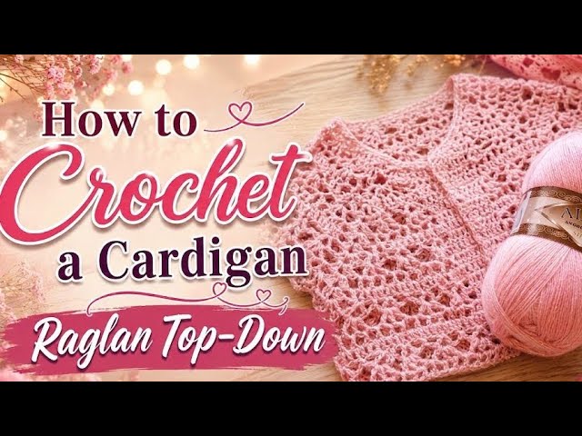 Step-by-Step Crochet Lace Cardigan Tutorial | Easy Summer Cardigan