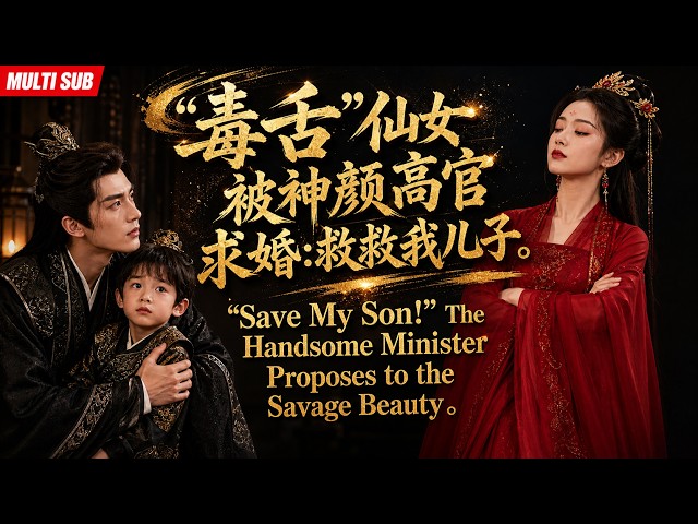 【AI好剧】长安第一毒舌仙女无人敢娶，高冷权臣竟豪掷千金求她当娃的后妈！婚后她一战成名大杀四方，腹黑老公夜夜爬床求名分！