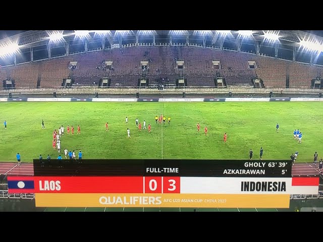 LIVE STREAM | INDONESIA U20 VS LAOS U20 | 2026 AFC U-20 ASIAN CUP QUALIFIERS