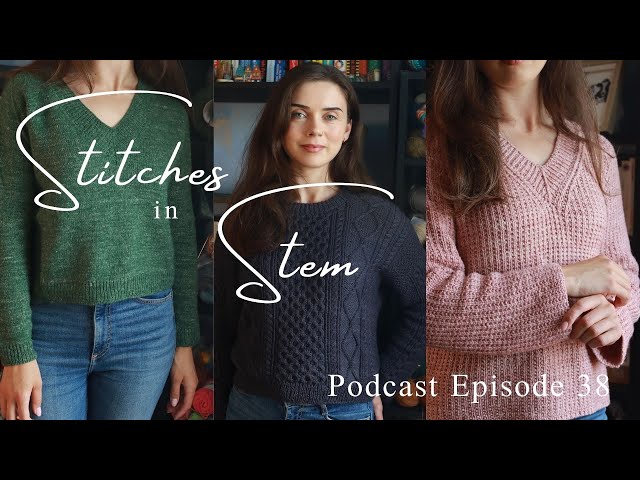 Knitting Podcast 38 | Throwing myself a cast-off party with my mountain of FOs 🎉 