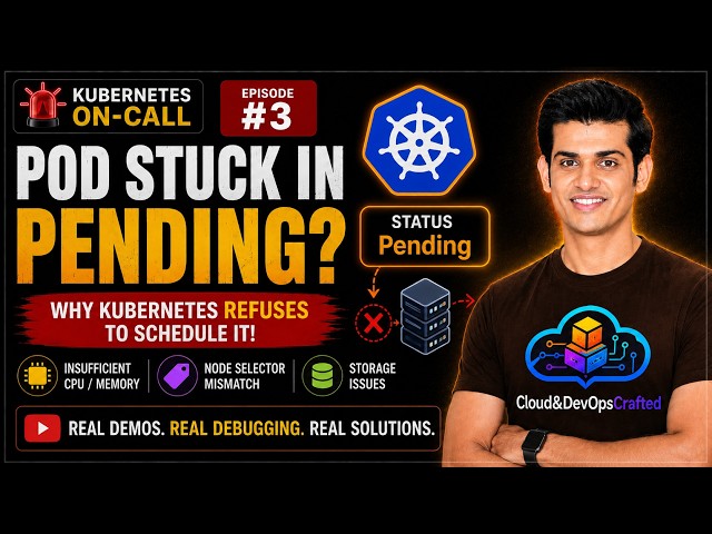 🚨 Kubernetes Pod Stuck in Pending? Here's Why It Won't Schedule!
