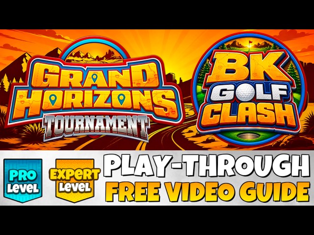 PRO & EXPERT PLAY-THROUGH | Grand Horizons Tournament  | Golf Clash Guide Tips