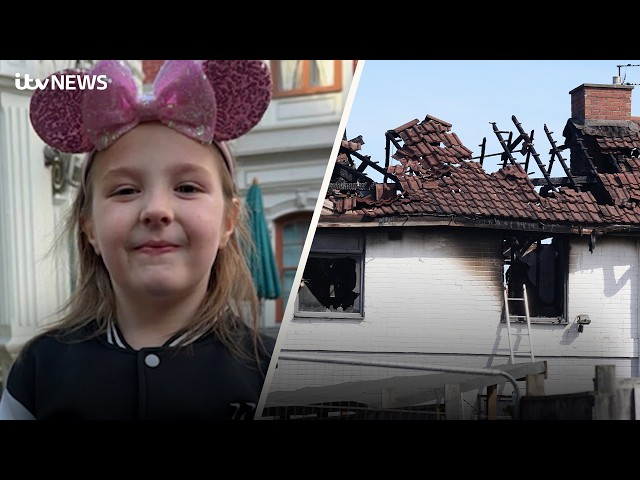Man charged with murdering 7-year-old and her aunt in house fire