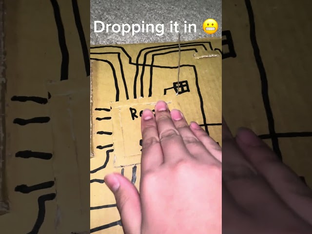 Full working cardboard PC 😮 #funny #pc #computer #yes