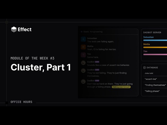 Effect Cluster, Part 1 | Module of the Week #3