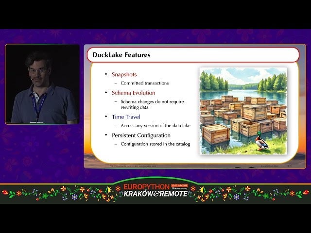DuckLake - Take Python and DuckDB for a swim in your data lake - Marc-André Lemburg