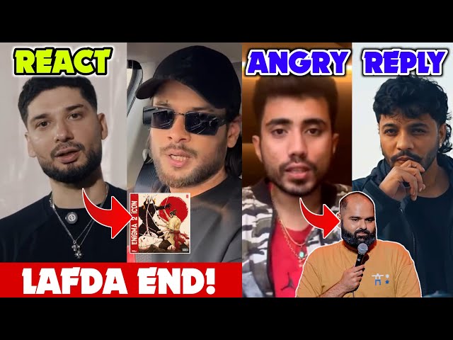 KR$NA REACT ON IKKA 😱 - KR$NA VS IKKA LAFDA END❗| RAFTAAR REPLY | ENCORE ABJ ANGRY ON KUNAL KAMRA