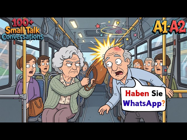 Learn German with Fun 😂🇩🇪 | 100+ Easy Conversations for Beginners 📚