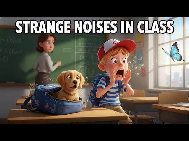 Strange Noises in Class - Mystery 3D Animated Adventure for Kids