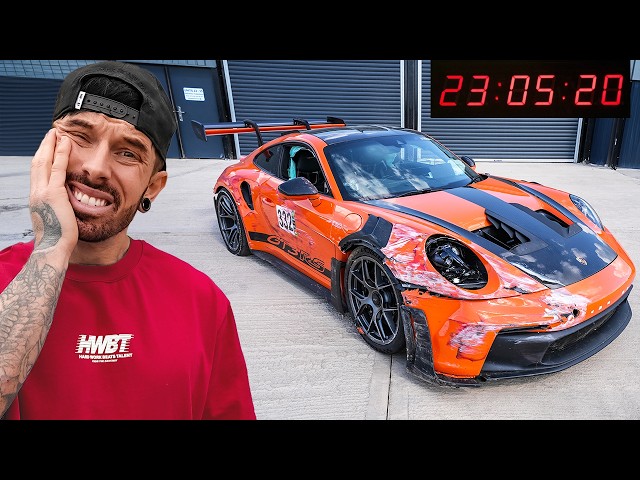 REBUILDING A WRECKED PORSCHE GT3RS IN 24 HOURS