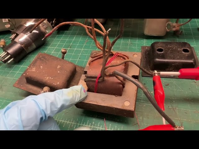 Power Transformer Reverse Engineering | Crosley 517 "FIVER" | Ref. Video Description