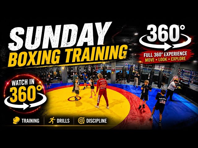 Sunday Boxing Training in 360°
