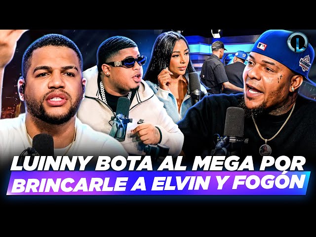 LUINNY KICKS MEGA OUT OF HIS BOOTH FOR DISRESPECTING ELVIN MVP AND FOGÓN “SECURITY ENTERS AND TAK...