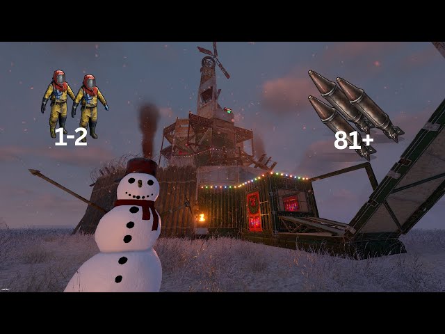 Rust Solo Duo Base | Offline Raid Defense | The Faraday